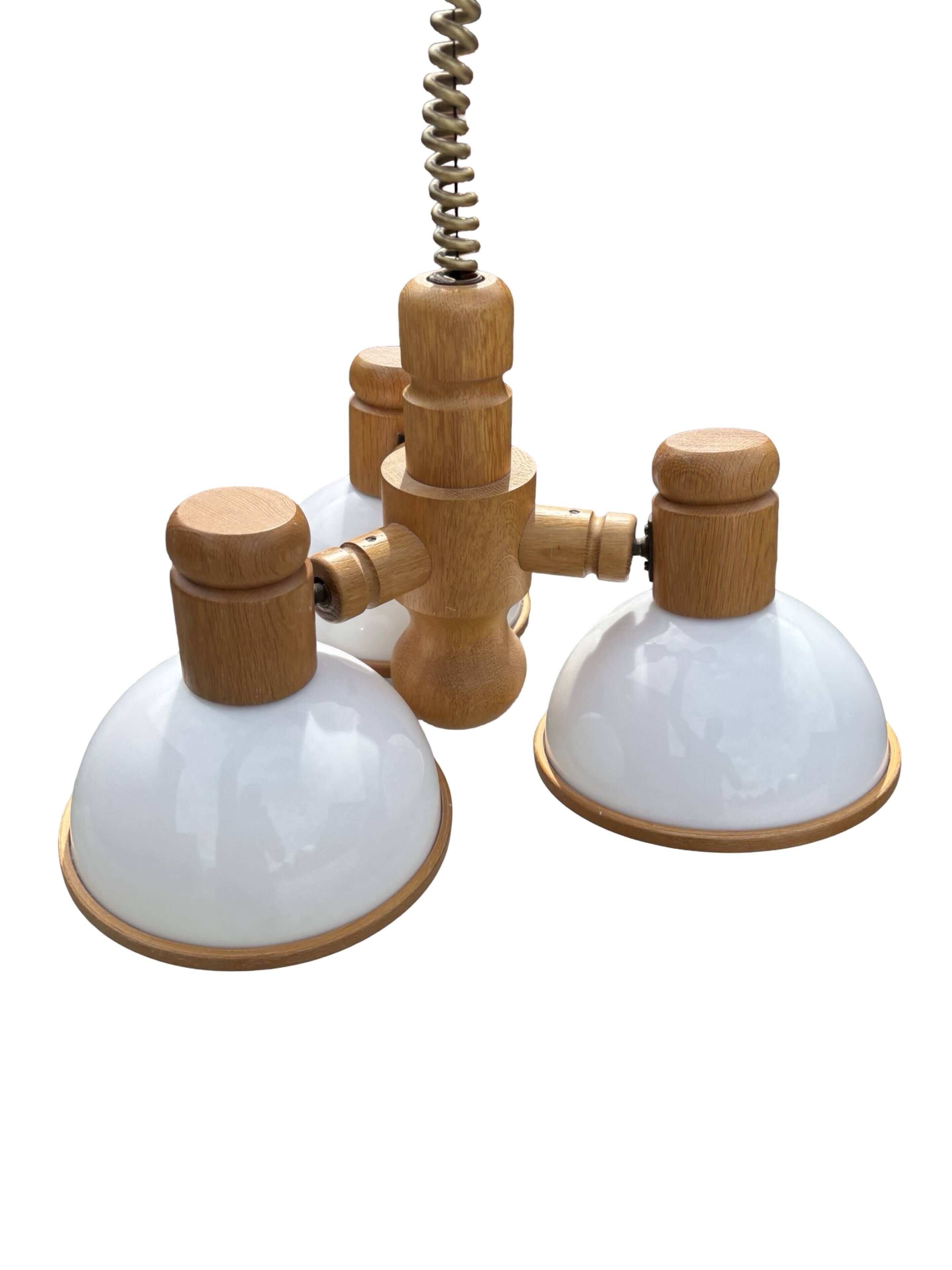 Vintage Steinhauer Pendant Lamp with 3 Lights, 1970s