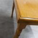 Table rustique 1960 couleur miel 100x70cm Hauteur 74cm