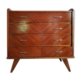 Chest of drawers vintage feet compass