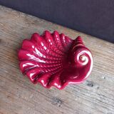 Verceram shell 1950s pocket tray or ashtray