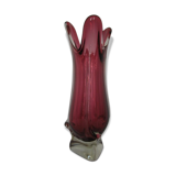 Vintage Val St. Lambert glass vase