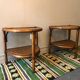2 vintage bedside tables
