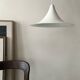 White solid metal tulip suspension, 1970 design.