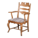 Mid-Century Modern Razorblade Armchair in Oak by Henning Kjærnulf, 1960s