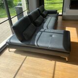 Roche Bobois Scenario leather sofa