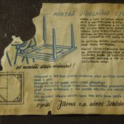 Vintage Jitona Extendable Dining Table, 1960