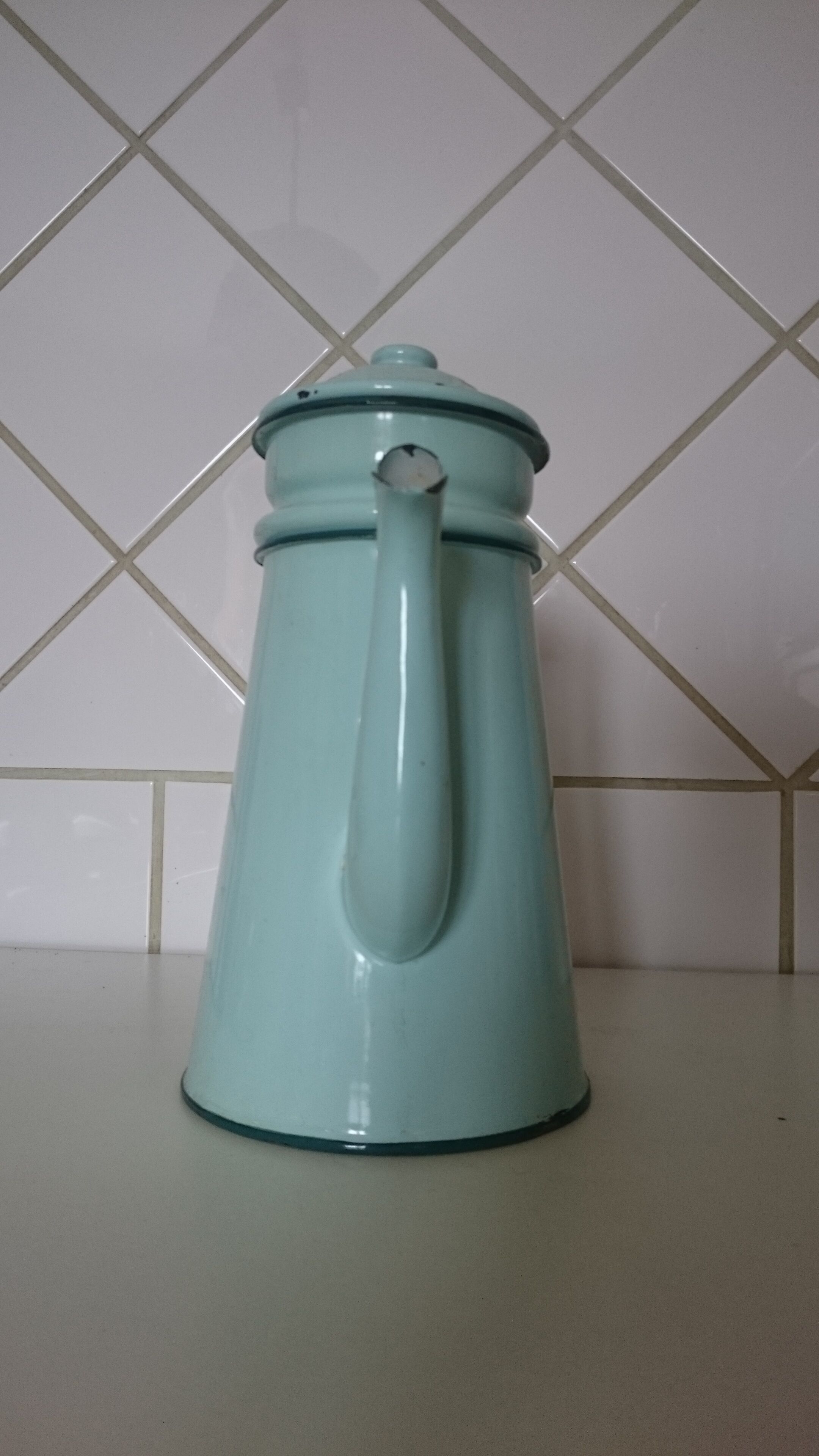 Enamelled sheet metal maker in the 60s