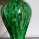 Lamp in blown glass