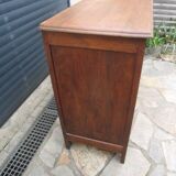Old Parisian oak sideboard