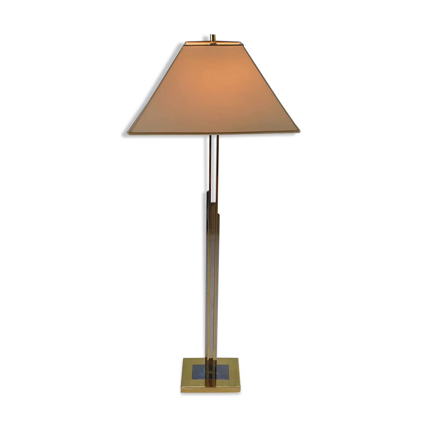 Large Brass Hollywood Regency Floorlamp, 1970s