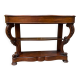 Mahogany console from the Napoleon III period
