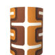 Lampshade Philadelphia H45 D35 - seventies fabric