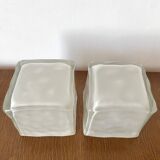 Vintage IKEA Iviken Ice Cube Lamps