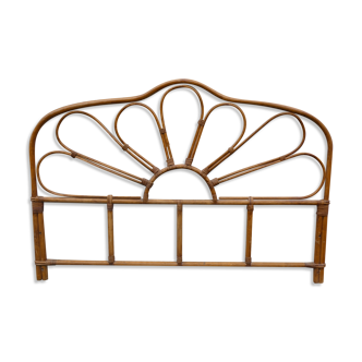 Vintage rattan headboard 2 seats 150 x 103 cm