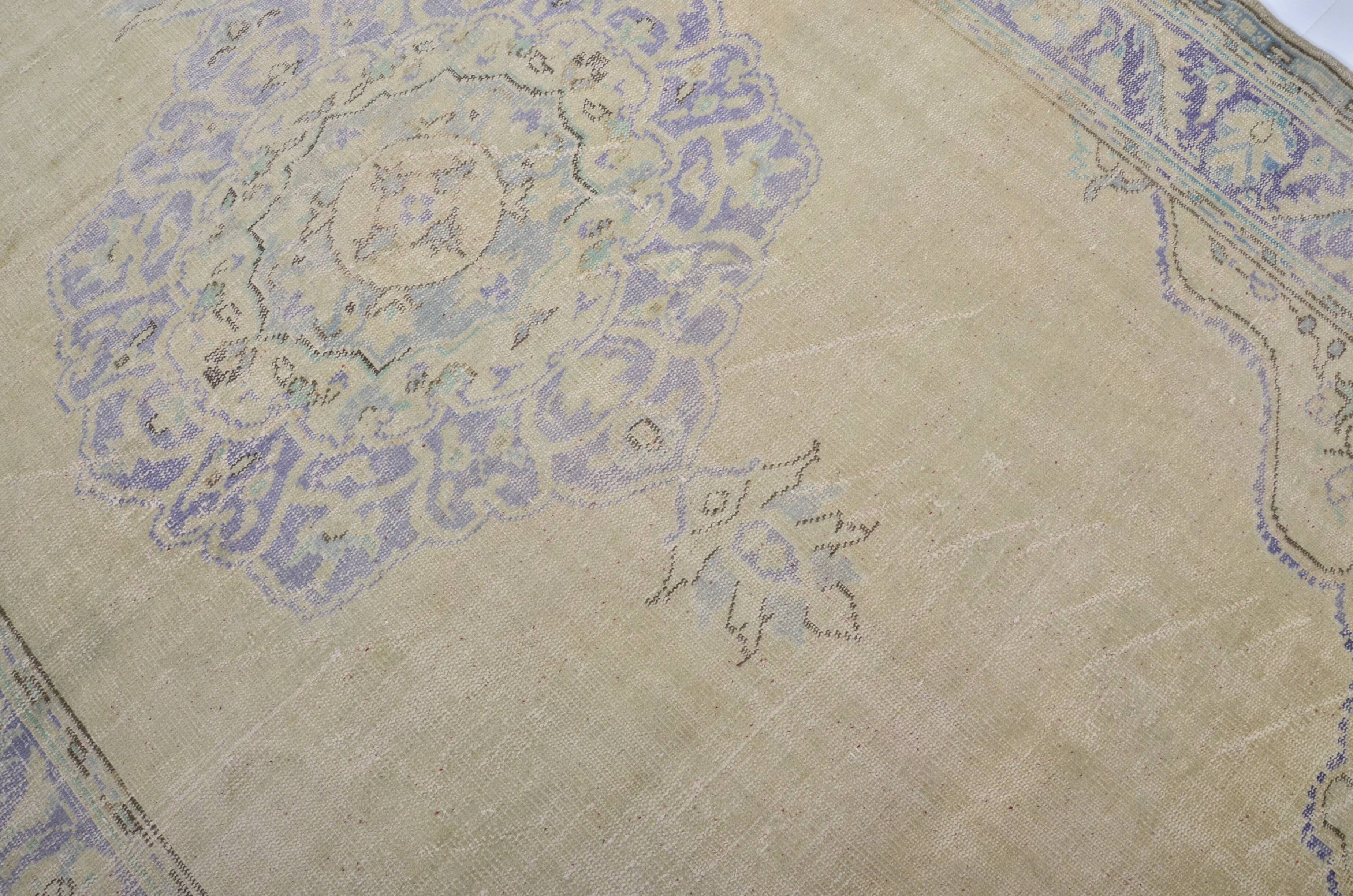 Turkish Oushak Handmade Carpet sku 3165