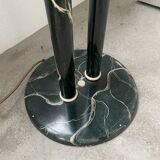 Italian style marble effect halogen floor lamp