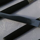 12 dessert knives hors d'oeuvre cheese- handle ebène