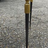 Coffee table lounge in bronze dore and on glass