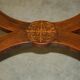 William & Mary antique marquetry drawer desk in Seaweed style.