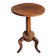 Louis XVI antique guéridon, round pedestal table, solid walnut, circa 1900.