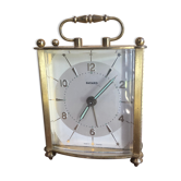 Old pendulum officer bayard brass background white + handle vintage decoration