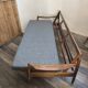 Sofa, teak daybed, reupholstered, 1960s