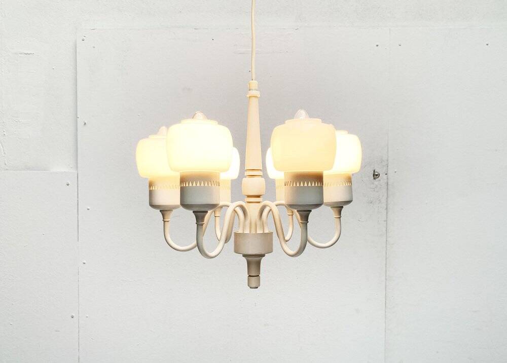 Swedish Mid-Century T526 chandelier by Hans-Agne Jakobsson for Hans-Agne Jakobsson Ab, 1960s
