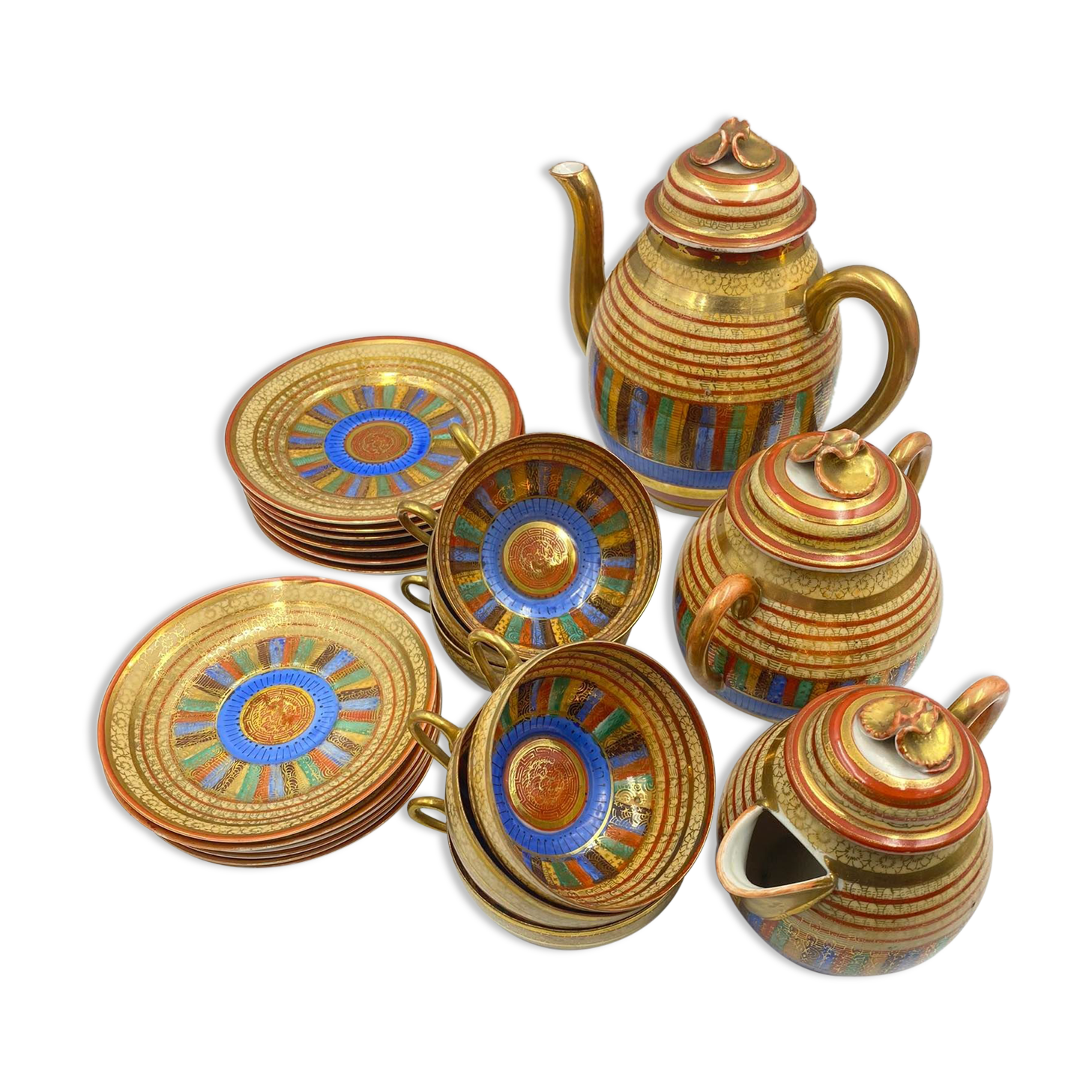 Japanese tea/lunch service before 1950