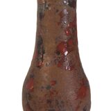 Brutalist vase with dripping decoration