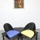 Set of 2 armchairs and coffee table designed by Patrice Bonneau, Genexco edition, 19