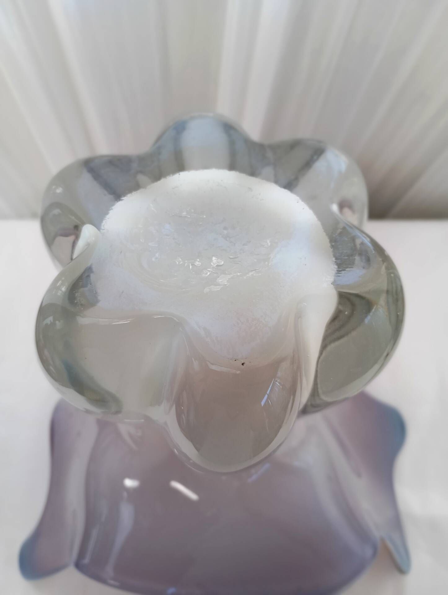 Blown glass vase