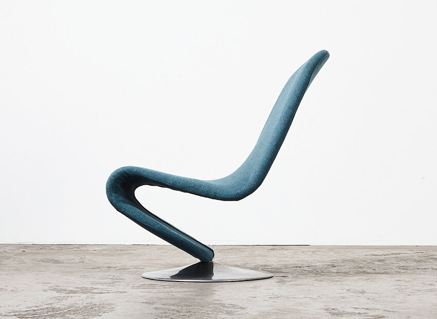Verner Panton 1,2,3 Lounge Chair for Fritz Hansen 1973