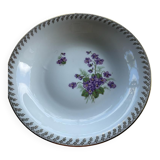 6 soup plates FD real porcelain