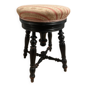 Tabouret de piano Napoléon III