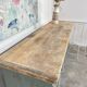 1950s wooden sideboard with blue patina