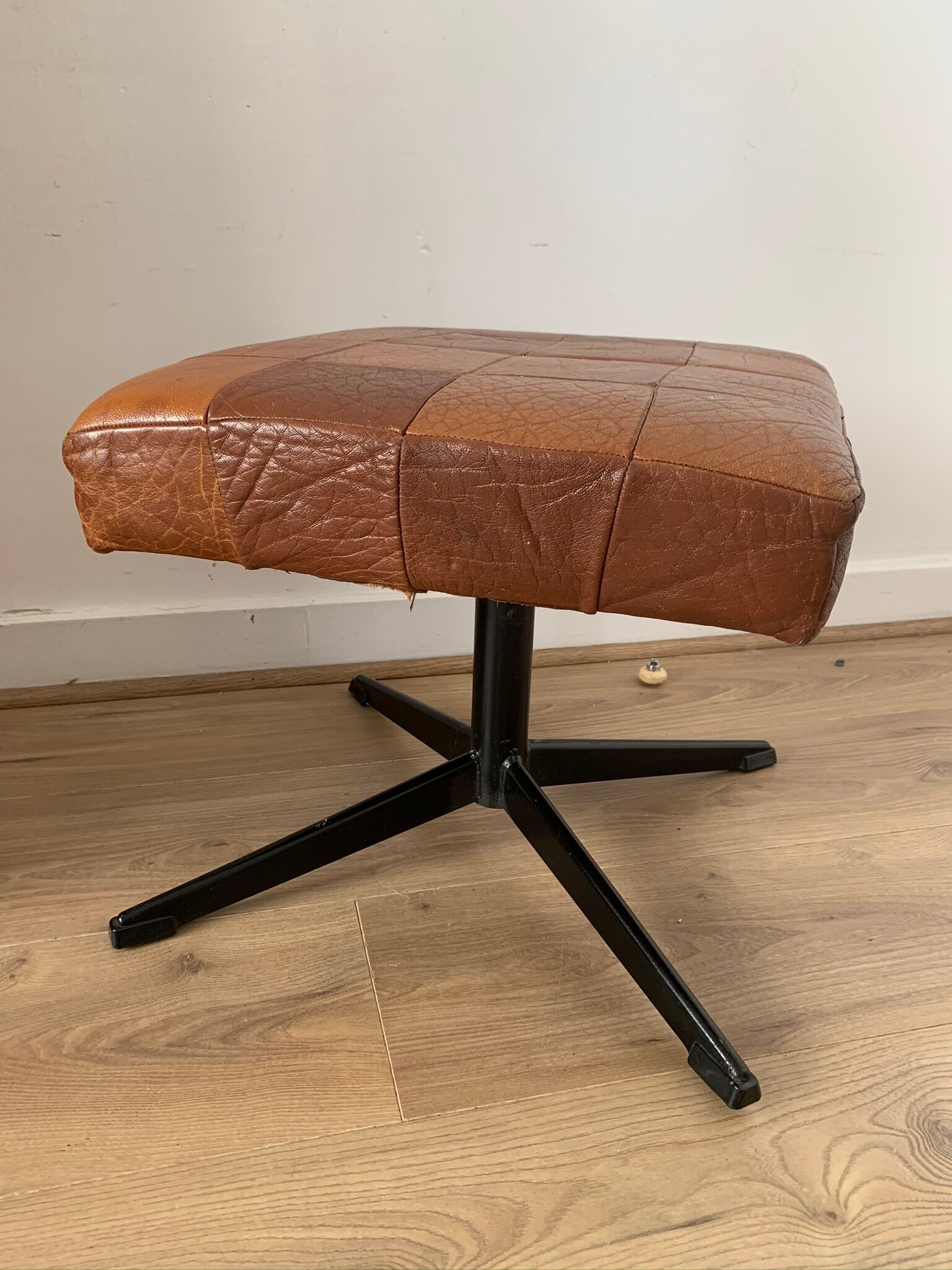 Scandinavian ottoman 1970