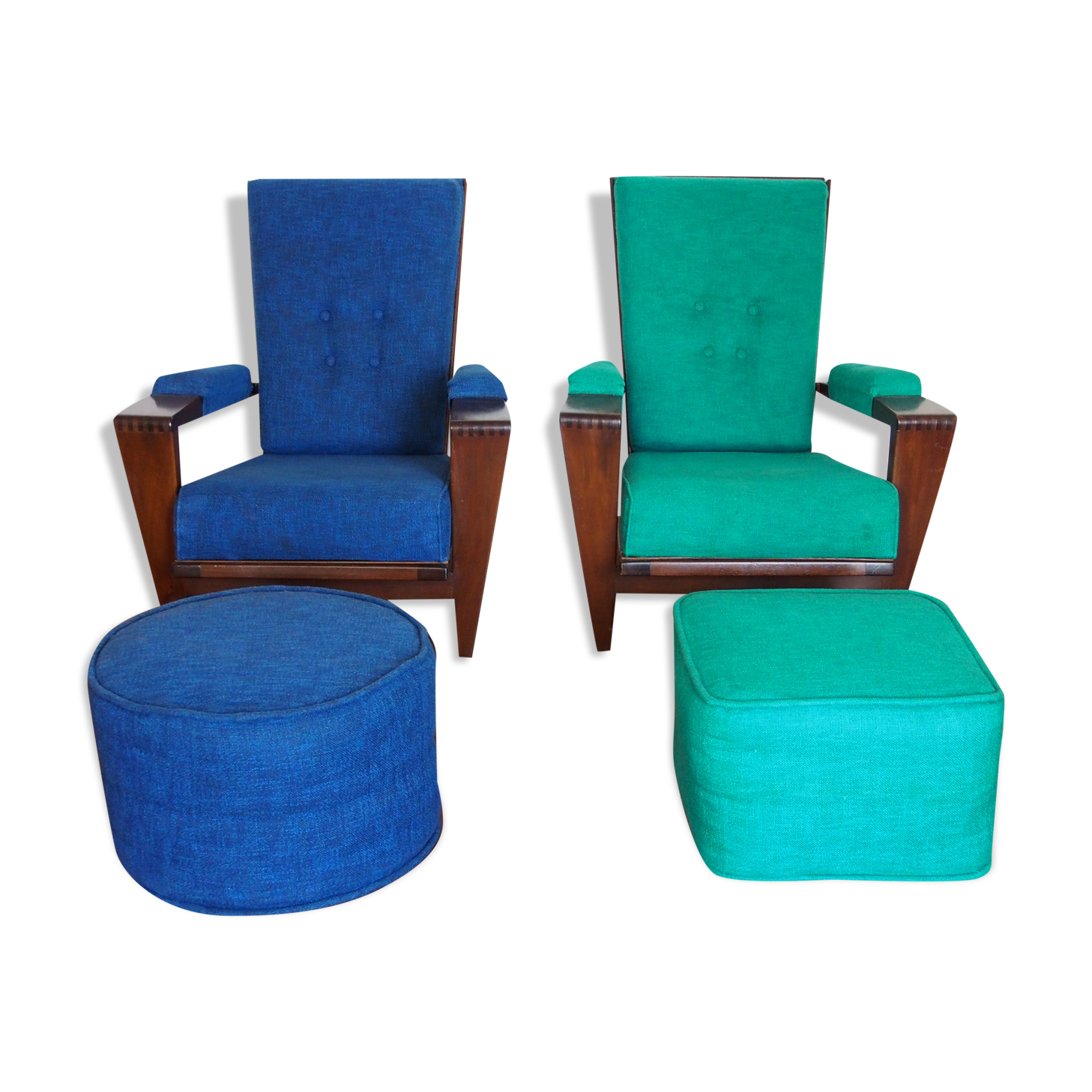 Pair of armchairs by André Sornay