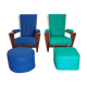 Pair of armchairs by André Sornay