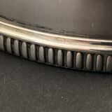 Pearl silver metal champagne bucket, shells or shells