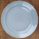 Très rare assiette ancienne en terre de fer