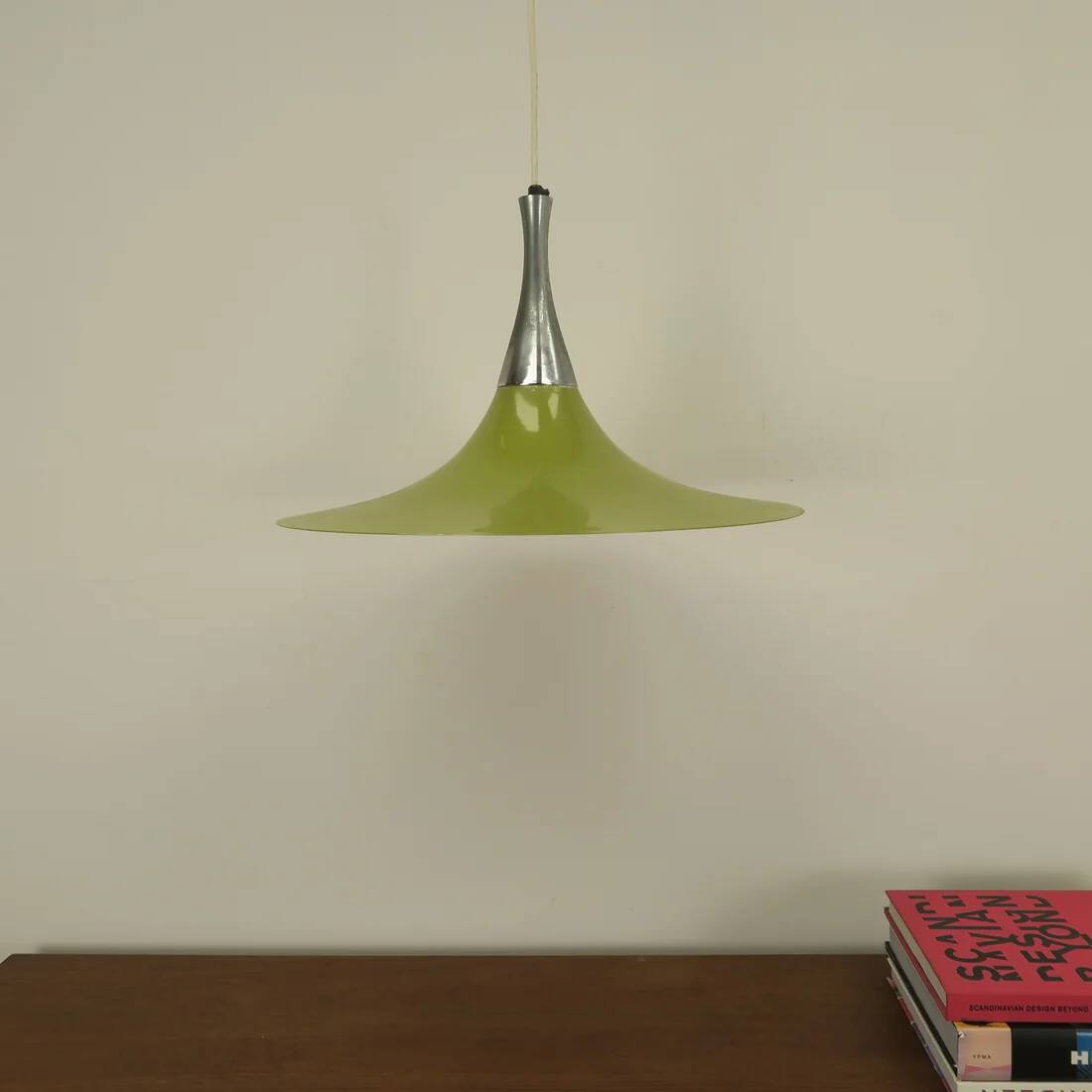 Suspended lamp Semi by Bonderup & Thorup for Fog & Mørup, Denmark 1968