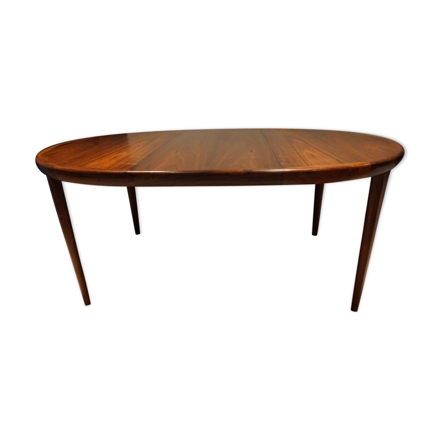 Table de repas danoise en palissandre de rio vv mobler