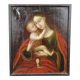 Oil painting miraculous image of Innsbruck Mary with child after Cranach
