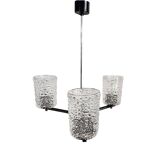Chandelier, Lidokov type V167-1268, Czechoslovakia, 1970s