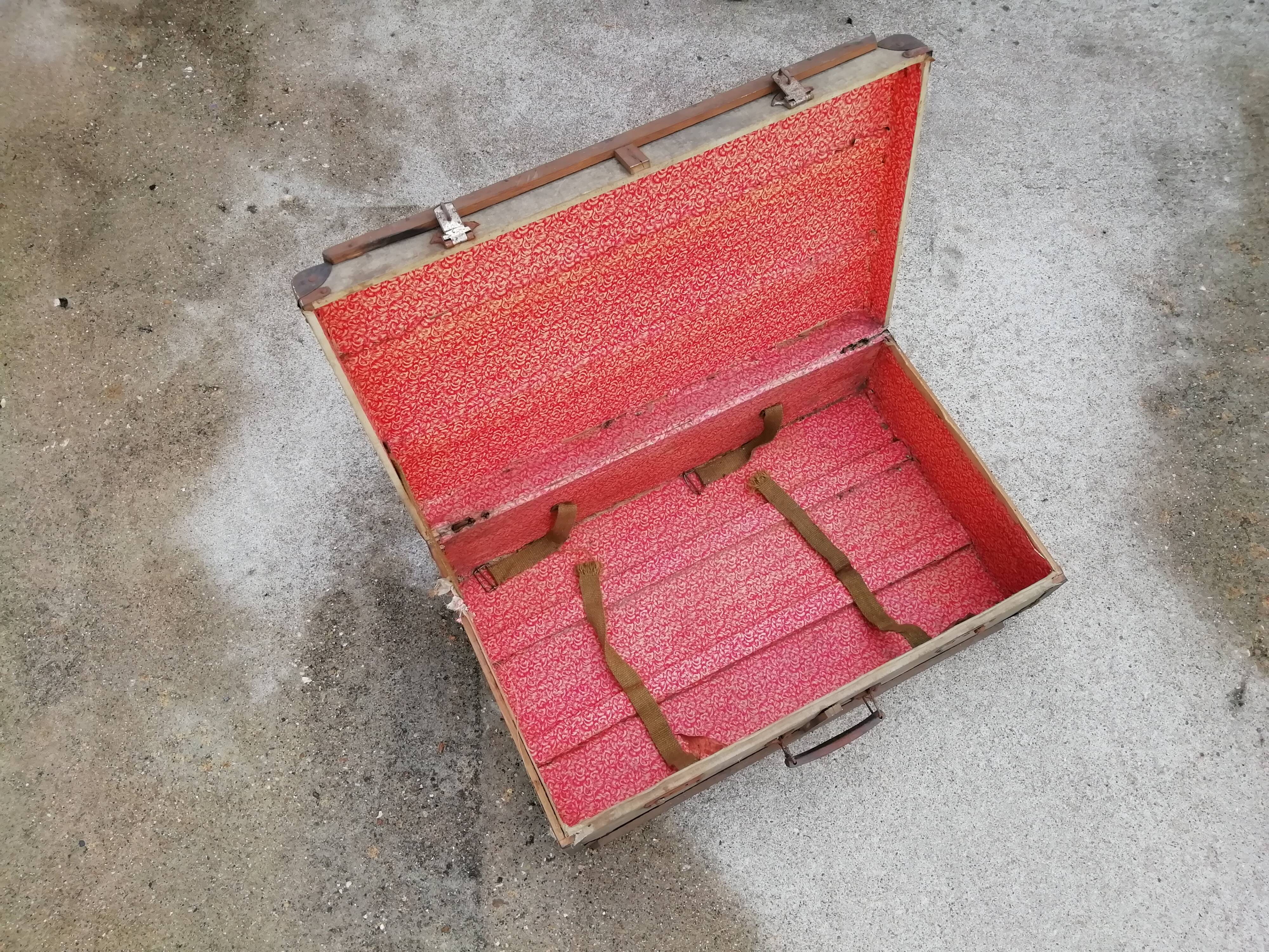 Old vintage suitcase
