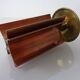 Vintage German Brutalist Candleholder in Copper and Brass, 1960s