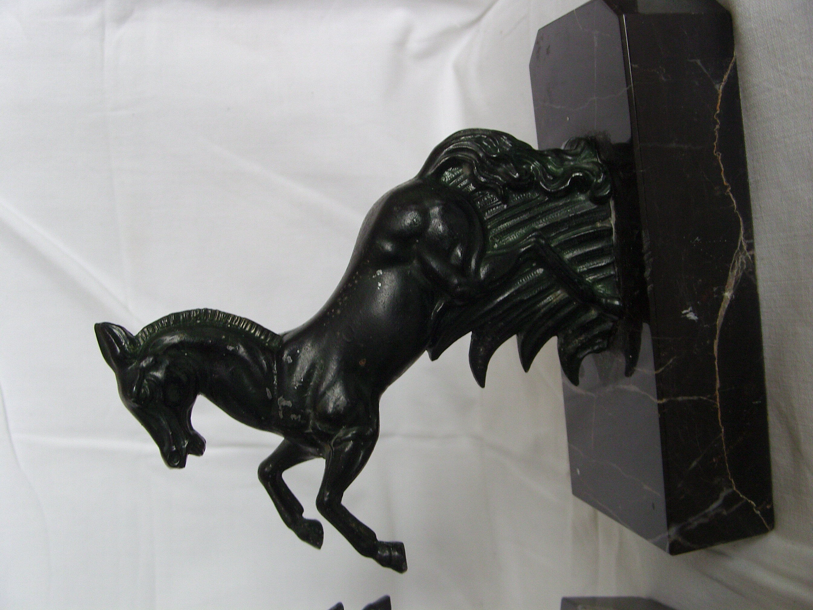 Bookends decoration horses