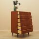 Commode en teck, design danois, années 1970, fabriquée au Danemark