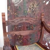 Dagobert armchair, produced at the end of the 11th century, renovated in 2024.