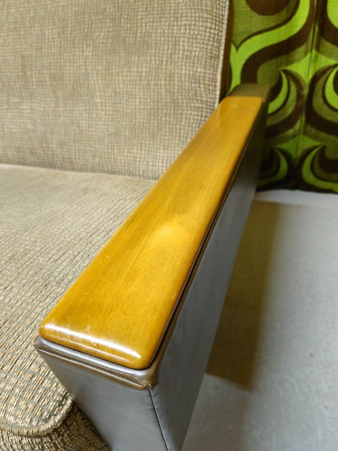 Canapé daybed vintage 1970" 